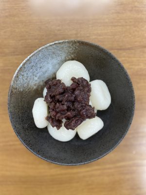 白玉粉を使ったお菓子作り