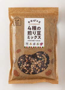 新商品「KOUTA HAPPY FOOD MARKET 4種の煎り豆ミックス」のご紹介